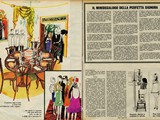 Il nuovissimo galateo della Contessa Clara illustrato da Brunetta. A cura di Irene Brin. Annabella, a. XXXIV, n. 47, 24 novembre 1966